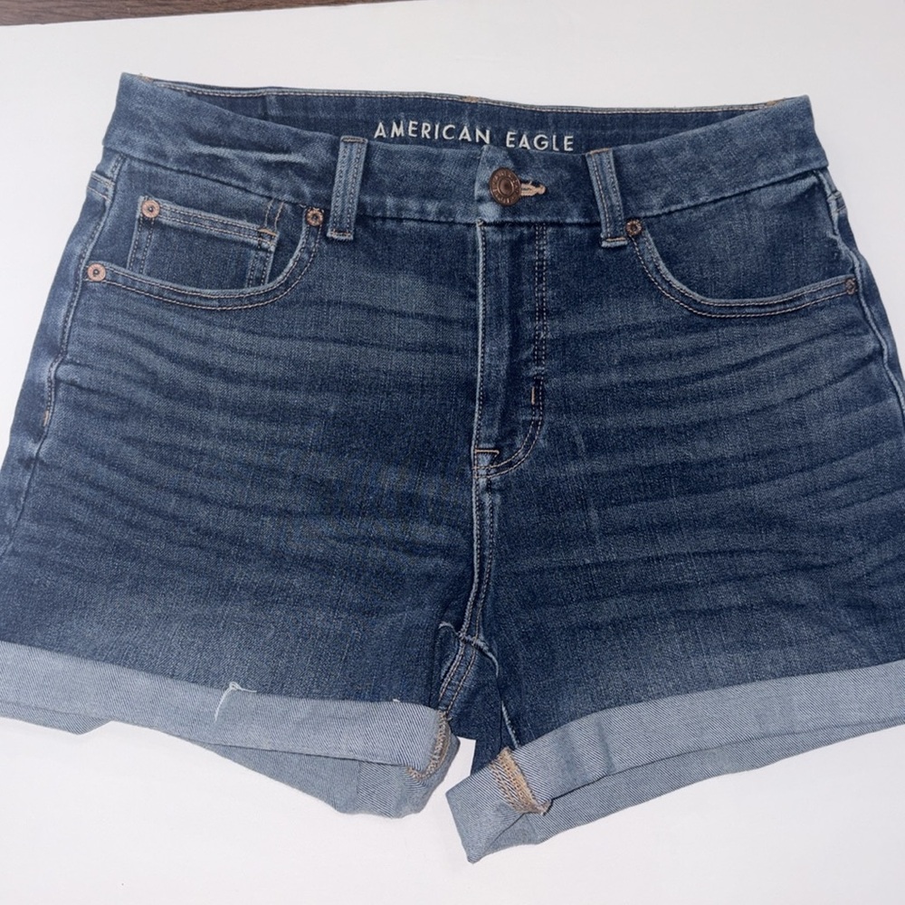 American Eagle Outfitters  The Dream Short Dark Blue Jean Shorts sz8